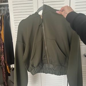 Like new olive jacket